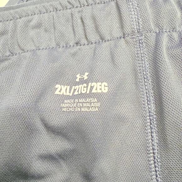 Under Armour Women’s Loose Tech Play Up Shorts 2XL Blue - Picture 5 of 6